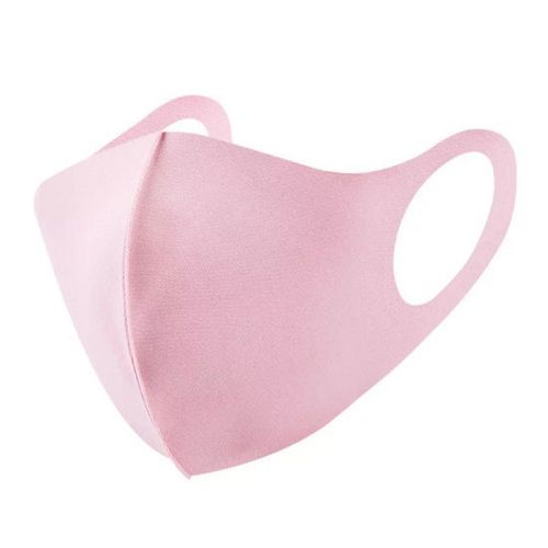 Skin Friendliness Breathable Pink Cotton Face Mask