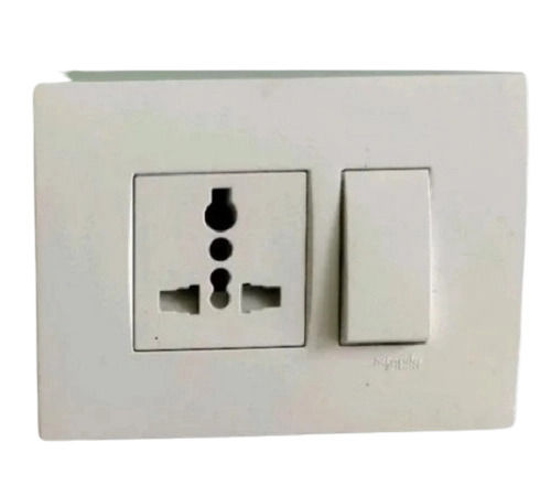 16 Ampere 240 Voltage Polycarbonate 3 Pin And One Way Electrical Switch Board
