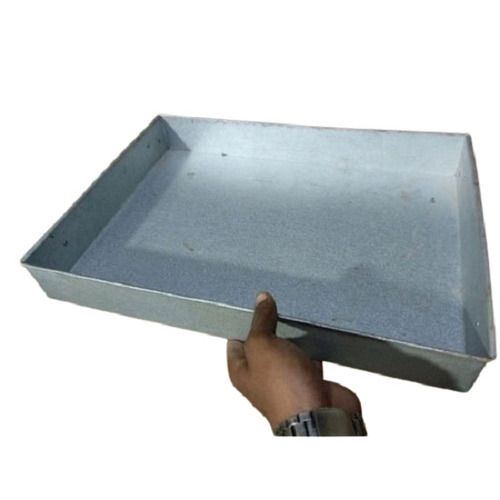 Silver 2 To 10 Kg/Hr Lightweight Easy To Handle Manual Aluminum Cookie Baking Tray