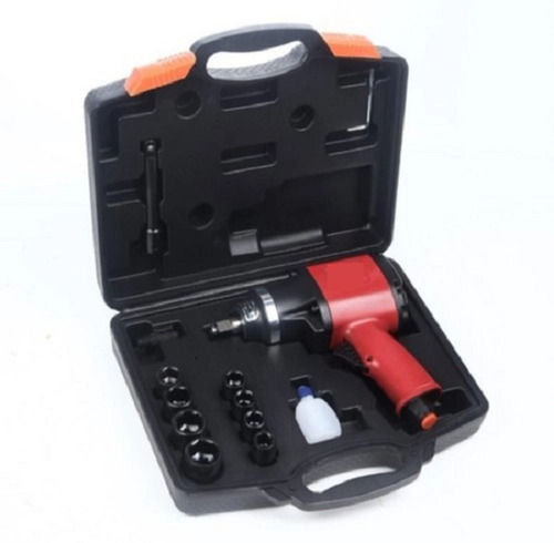 Red & Black 20 To 24 W1800 Rpm 1 Psi Highly Efficient Plastic Mild Steel Pneumatic Gun