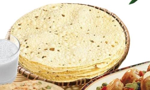 5-9 Inches Natural Hard Dough Yellow Udad Papad With No Additives