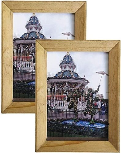 Machine Made Two Frames Wooden Wall Hanging Painting