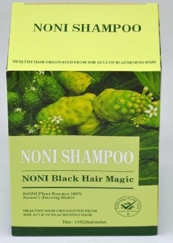 Black Concentrate IMC Organic Noni Hair Color Shampoo Packaging Size 4  SachetsEach Contains 15ml