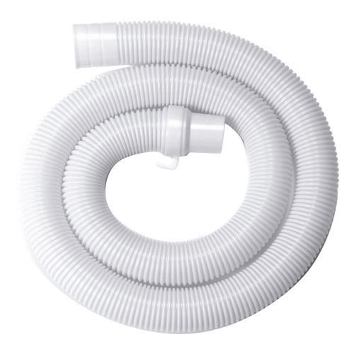 3 Meter Flexible White Plastic Washing Machine Drain Hose Pipe