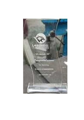 Artificial 8 Inch Portable And Lightweight Acrylic Award Trophies For Art And Collectible