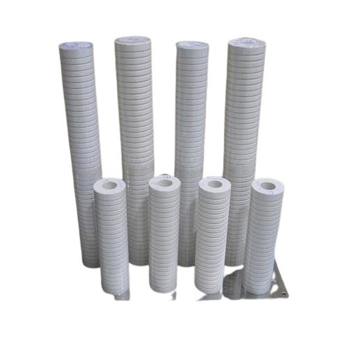 Define White Resin Bonded Filter Cartridge For Industrial Diameter: 64 Mm