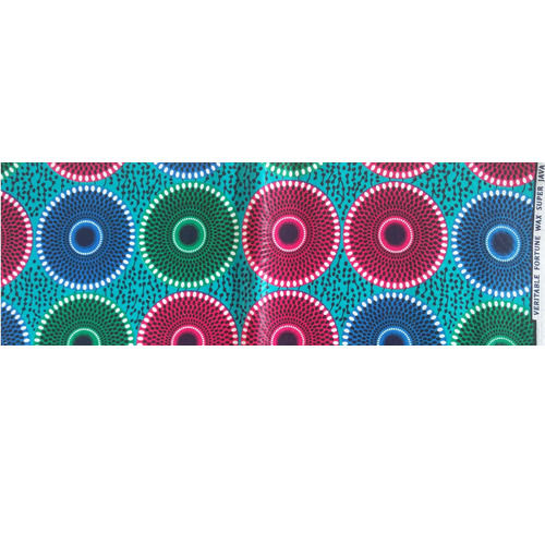 Pure Cotton Printed African Kitenge Fabric With Anti Wrinkle Properties