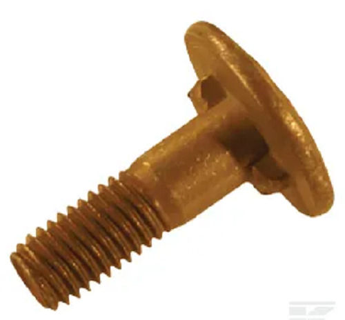 2 Inch Long 4 Mm Thick Corrasion Resistant Round Brass Hex Screw Application: Hardware Fitting