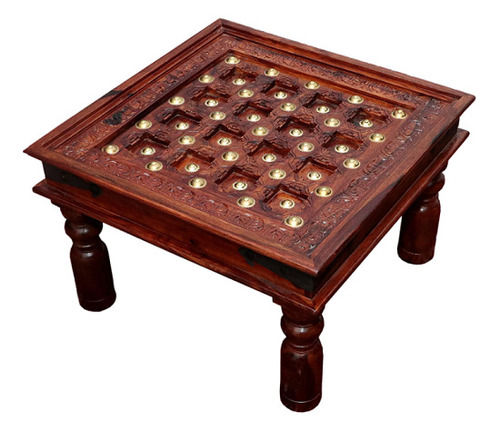 Handicraft Sheesham Indoor Furniture Antique Design Wooden Coffee Table