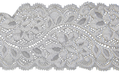 Shrink Resistance Skin Friendliness 1.5 Meter Scallop Nylon Fancy Lace (12 CM)