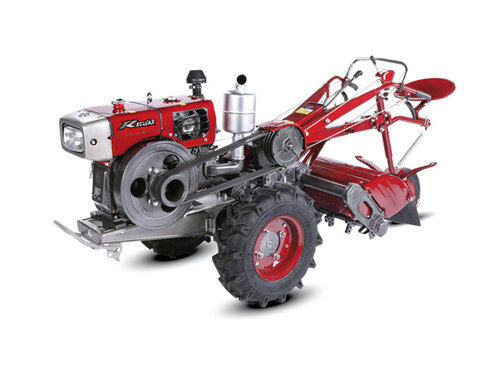 Tractor Operated Heavy-Duty High Strength Mild Steel Power Tiller For Agriculture