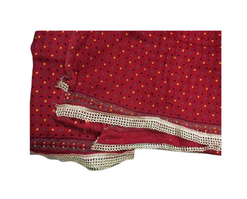 Printed Cotton Dupatta - Customized Sizes M, L, XL | Modern Design, Anti-Wrinkle, Breathable, Machine Washable, Fashionable for Daily and Casual Wear