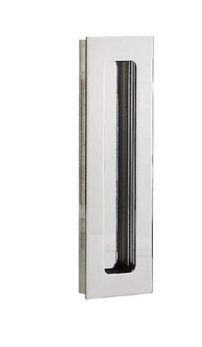 Black & Grey 96 Mm Easy Installation Rectangular Glossy Finish Sliding Handles 