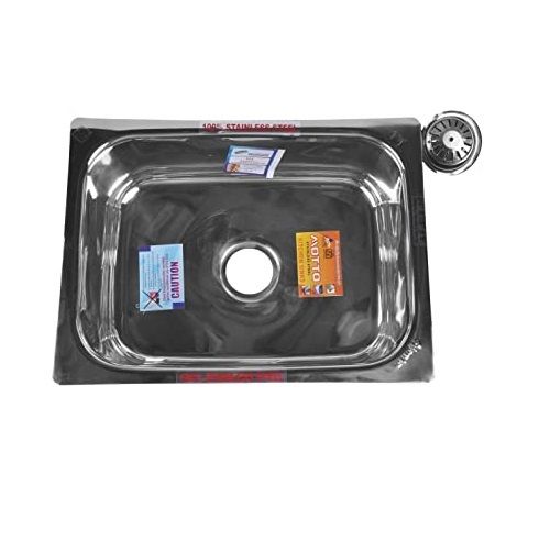 Wall Mounted Rectangular Stainless Steel Rust Resistance Kitchen Sink