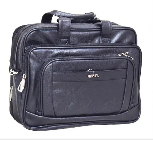 Multi Purpose Shoulder Bag - Synthetic Leather, 16-Inch Size, Multi Color | Zipper Closure, 5 Compartments, Ideal for Office and Casual Use