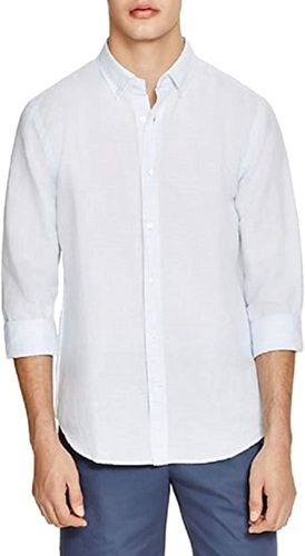 Collar Neck And Full Sleeves Plain Casual Wear Shirt