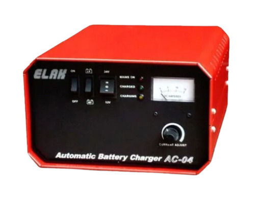 10 एम्पीयर 12 रेटेड वोल्ट ओवरचार्जिंग Elak Ac-04 ऑटोमैटिक बैटरी चार्जर 