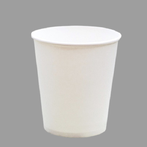 250 मिलीलीटर 190 जीएसएम इको फ्रेंडली और डिस्पोजेबल प्लेन पेपर ग्लास