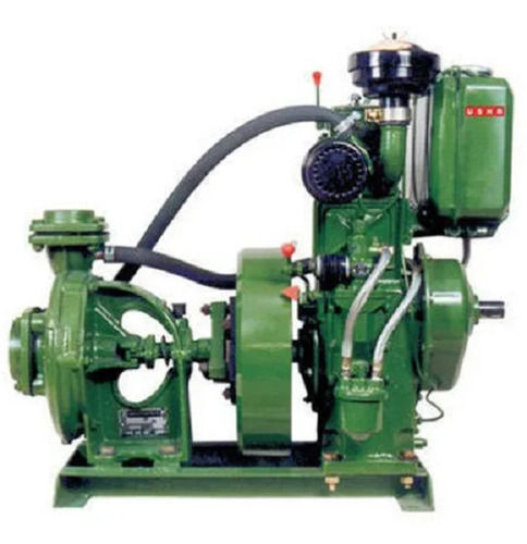 5 Horse Power 1500 Rpm Mild Steel Water Cooled Diesel Engine Pump Set