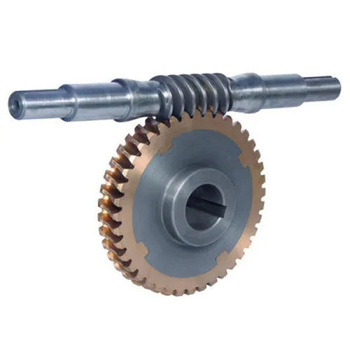 Rose Gold Helical Gear Tooth Profile Die Casting Processing Worm Wheel For Industrial