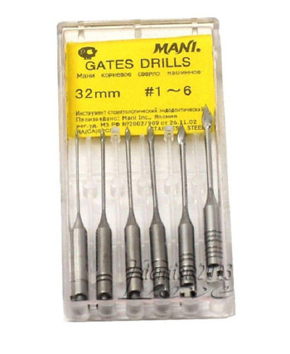 6 Pieces 80 Gram 32 Mm Stainless Steel Rust Proof Durable Polish Finish Dental Drills