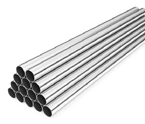 5 Feet Long 2 Mm Thick Polished Round 301 Grade Stainless Steel Pipes Application: Construction