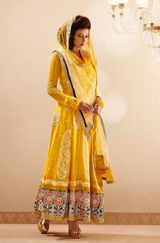 Ladies Full Sleeves Designer Salwar Kameez With Dupatta For Party Wear Application: Industrial