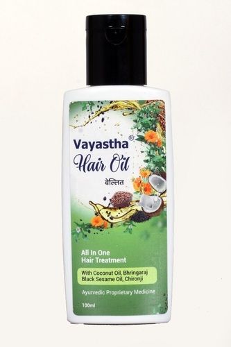100 Percent Ayurvedic Vayastha Hair Oil, Pack Size 100 ml