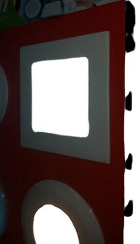 5 Watt Rectangular Polyvinyl Chloride High Intensity Led Panel Light Handle Material: Plastic