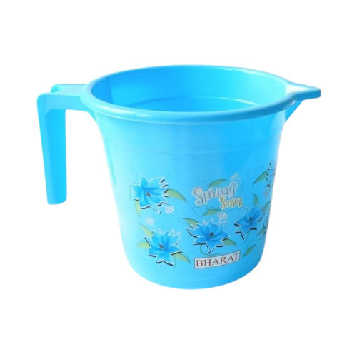 1 Liter Round Printed Plastic Bath Mug