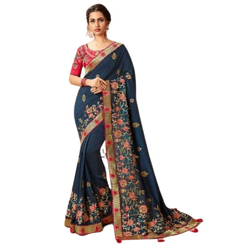 Heavy Embroidered Saree