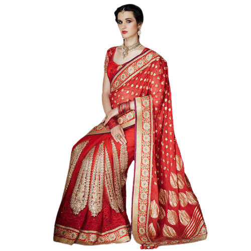 Ladies Exquisite Wedding Designer Saree