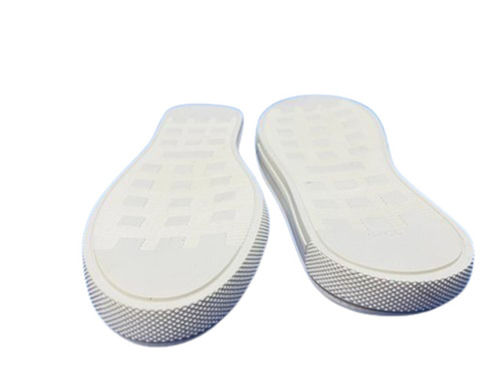 Lightweight Waterproof Slip Resistant Low Heel Plain White Pvc Shoes Sole