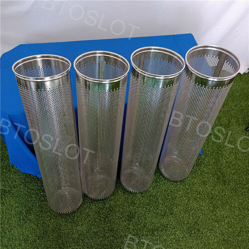 Stainless Steel Perforated Filter Bag Baskets