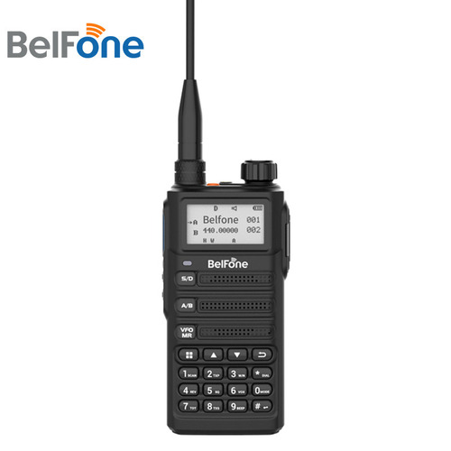 Belfone Dual Band Walkie Talkie - Color: Black