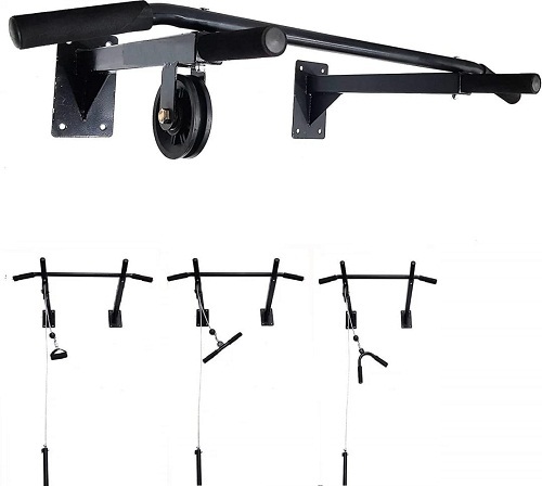 स्पोर्ट्स डायनामिक वॉल माउंटिंग और जिम उपकरण बॉडी बिल्डिंग चिन अप बार कॉम्बो एप्लीकेशन: गेन स्ट्रेंथ