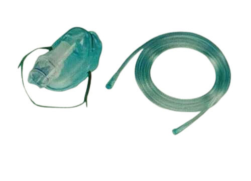 White Transparent Nebulizer Kit With Mask, 2 Feet Tube Length
