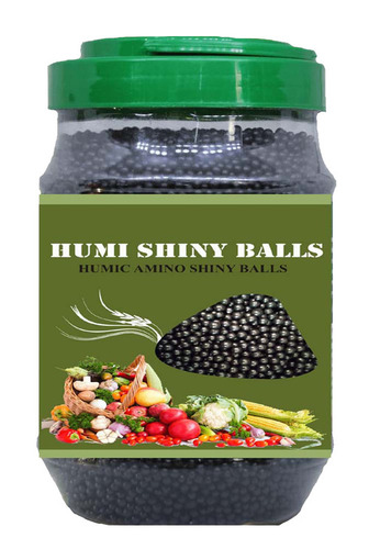 Humic Amino Fertilizer Granules - 99% Purity, Water Soluble Organic Black Potassium Humate for Agriculture