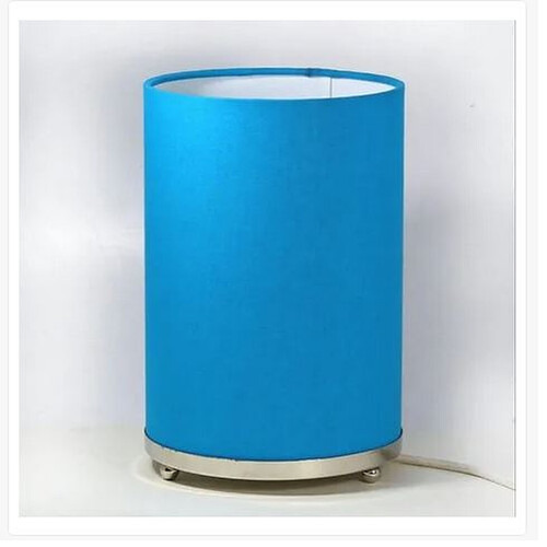 Sky Blue Table Lamp - Color: Multi Color