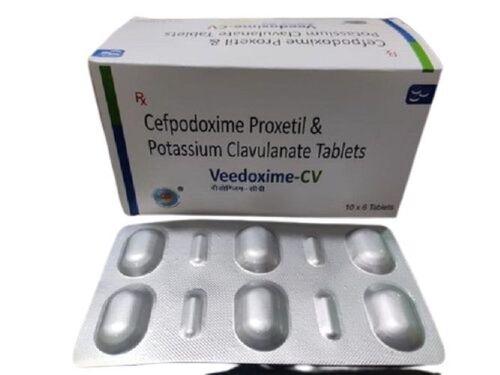 Cefpodoxime And Potassium Clavulanate Antibiotic Tablet - Storage: Room Temperature