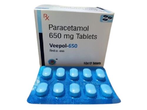 Veepol-650 Paracetamol 650 Mg Nsaid Tablet - Age Group: Adult