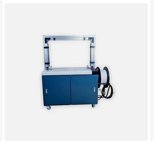 Fully Automatic Strapping Machine - 415/440V, 30 Strap/Min, 810 MM Height | Stainless Steel, Arch Size W 850 x H 600 MM, Weight 279 KG, Heating Sealing Method, PLC Control System