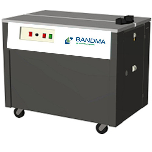 Semi-Automatic Strapping Machine - Stainless Steel, L910 x W580 x H750 mm, Adjustable Strap Width 9/12/15 mm | Easy Operation, Robust Structure, Efficient Tension Strength 15 ~ 50 kgs