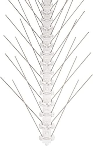 Eco-Friendly Easy Usable Transparent Uv Protected Plastic Anti Bird Spike Size: 12 Inch