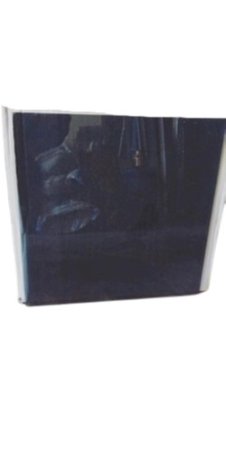 Dark Glass - Glass, 12x12 Inches, Black | Water, Crack, Scratch, Fingerprint Resistant, Lightweight, Easy to Clean, Solid Polished Surface