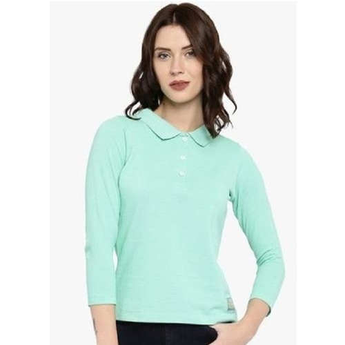 Ladies Plain Polo T Shrit - Age Group: Adults