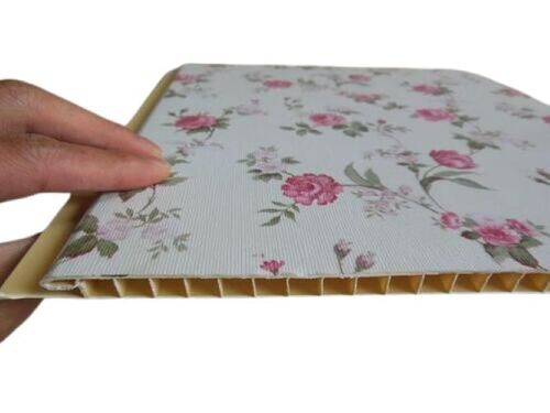 Fire Resistance Laminated Pvc Wall Panel - Color: Multi Color