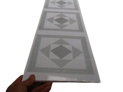 PVC Wall And Ceiling Panel - 1.80kg/m2 - 2.80kg/m2 | High Toughness, Honeycomb Acoustic Design, Fire-Resistant, Waterproof, Glossy Finish