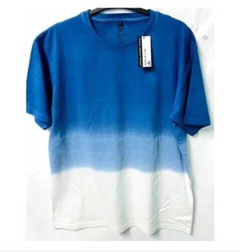 Multi Color Round Neck Pure Cotton Fabric Half Sleeves Casual Wear Men'S T-Shirts