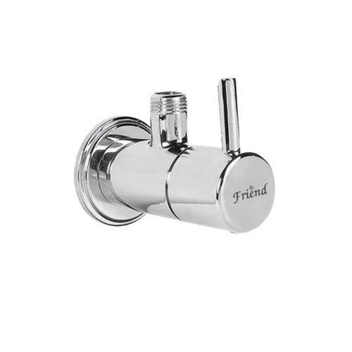 Silver Plated Easy Installation One Piece Brass Angle Valve Application: Bathroom Fitting